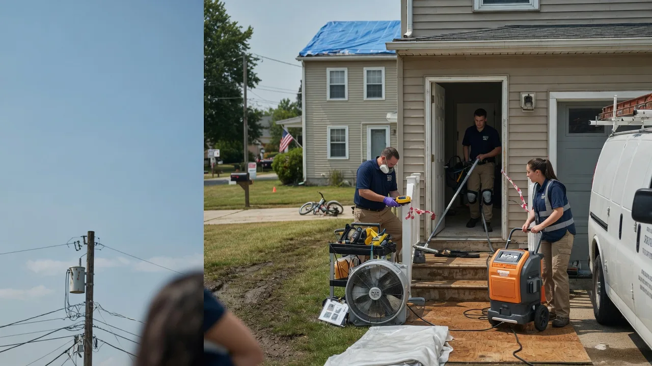 Water Damage Repair in Belle, WV near me